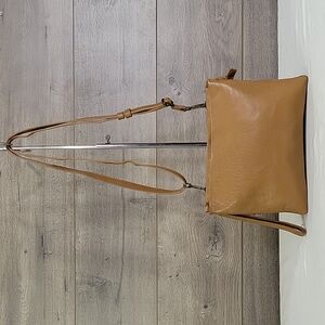 Lucky Brand Tan Leather Crossbody Bag
